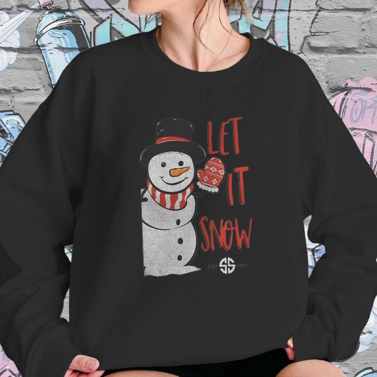 Simply Southern Let It Snow Sweatshirt Gifts for Her