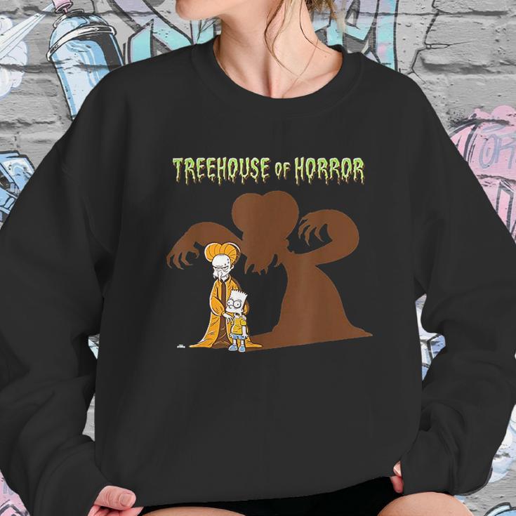 The Simpsons Treehouse Of Horror Dracula Burns And Bart Sweatshirt Gifts for Her