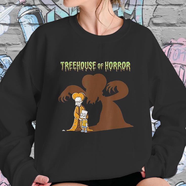 The Simpsons Treehouse Of Horror Dracula Burns And Bart Sweatshirt Gifts for Her