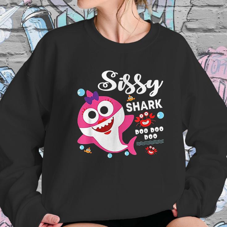 Sissy Shark Doo Doo Doo Matching Family Shark Sweatshirt Gifts for Her