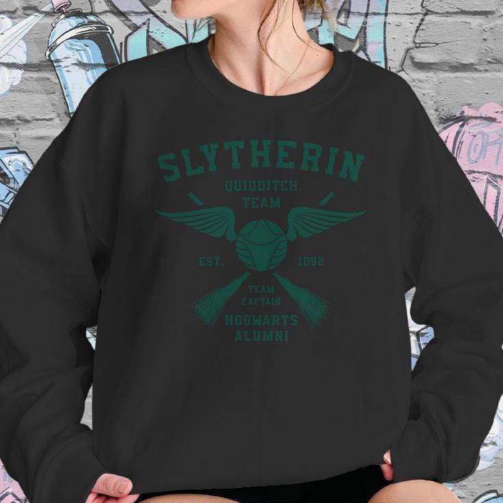 Slytherin Quidditch Team Colored T-Shirt Sweatshirt Gifts for Her