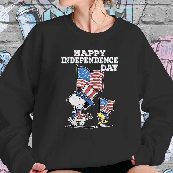 Snoopy Happy Independence Day Sweatshirt Gifts for Her