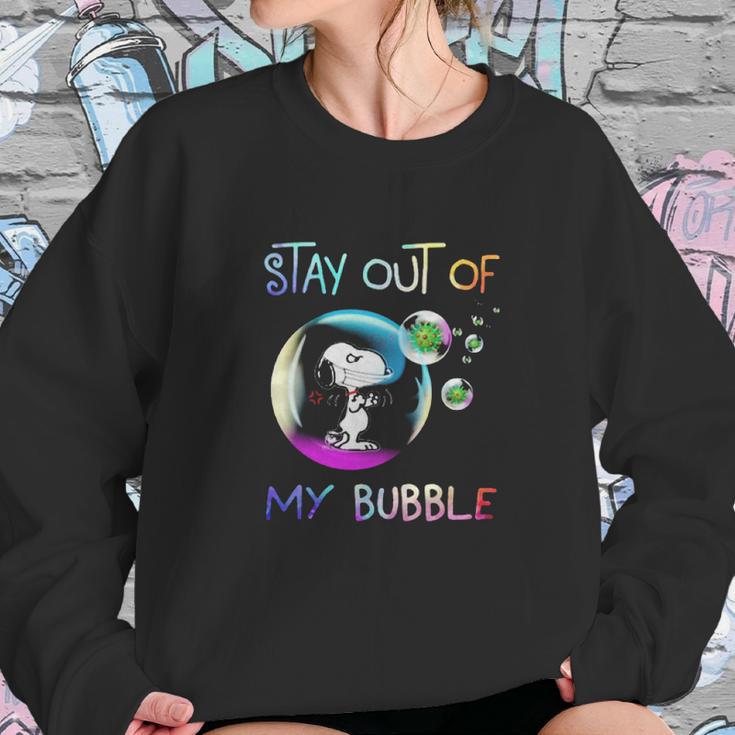 Snoopy Stay Out Of My Bubble Shirt Sweatshirt Gifts for Her