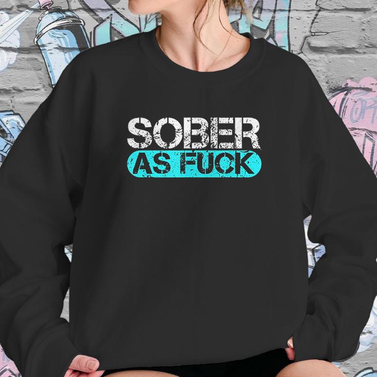 Sobriety Alcohol Drugs Rehab Addiction Support Sweatshirt Gifts for Her