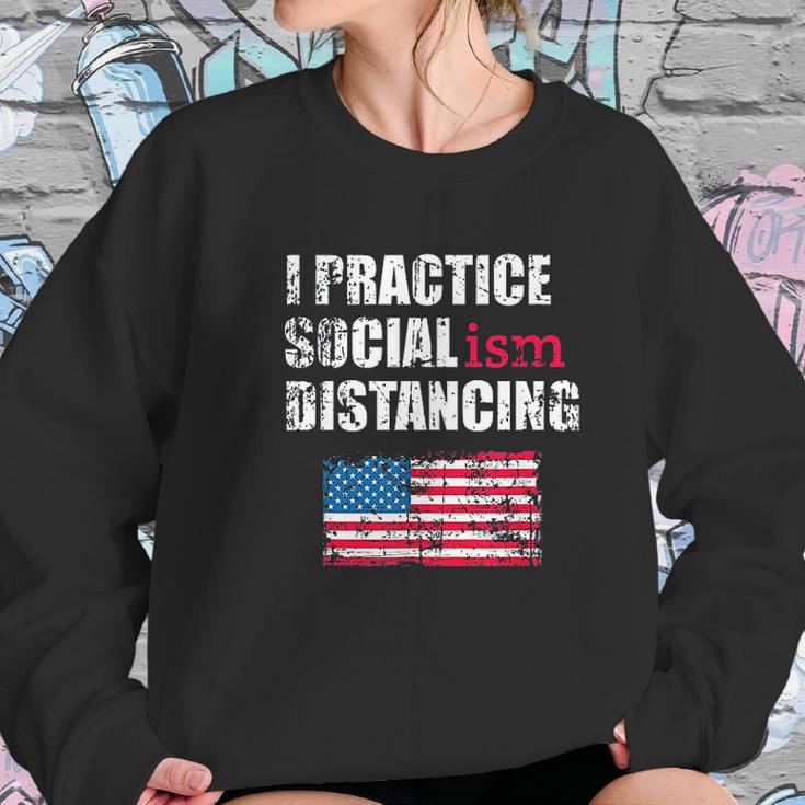 Socialism Funny Social Distancing Socialist Sweatshirt Gifts for Her