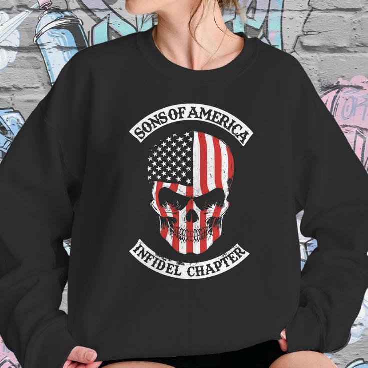 Sons Of America - Infidel Chapter Sweatshirt Gifts for Her