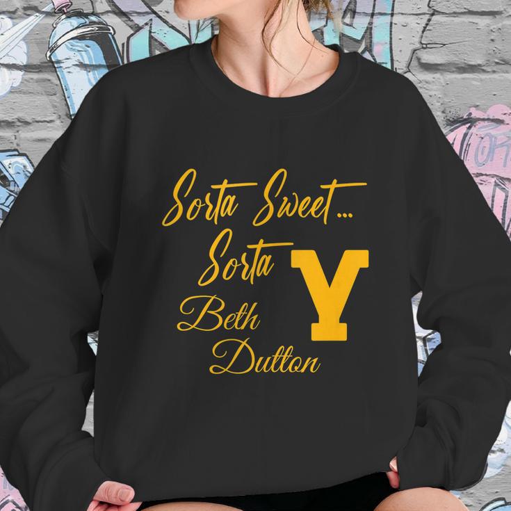 Sorta Beth Funny Gifts Ranch Stone Rip Vintage Sweatshirt Gifts for Her