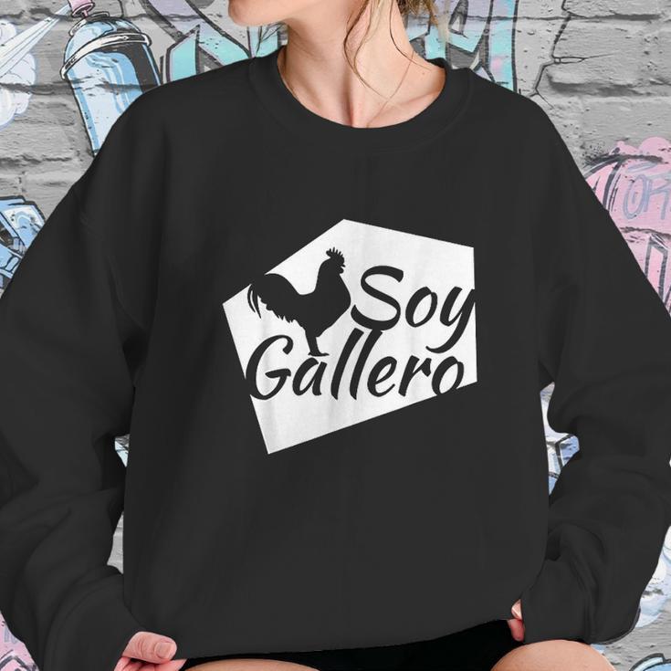 Soy Gallero Rooster Cockfighting Gifts Sweatshirt Gifts for Her