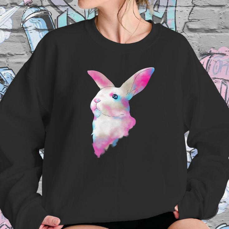 Space Galactic Awesome Rabbit Bunny Galaxy Sweatshirt Gifts for Her