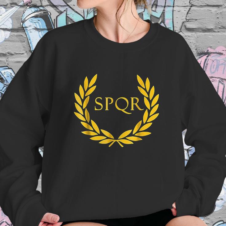 Spqr Camp Jupiter Roman Senatus Populus Que Romanus Sweatshirt Gifts for Her