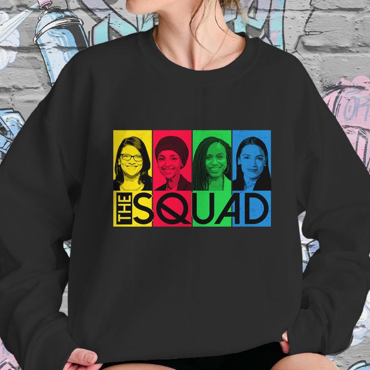 The Squad Aoc Ilhan Omar Tlaib Pressley Sweatshirt Gifts for Her