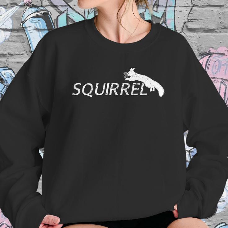 Squirrel Jumping Logo Sweatshirt Gifts for Her