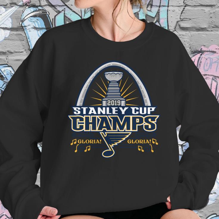 St Louis Blues Stanley Cup Champions 2019 T-Shirt Sweatshirt Gifts for Her