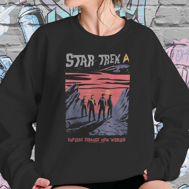 Star Trek Explore Strange New Worlds Art Graphic T-Shirt Sweatshirt Gifts for Her