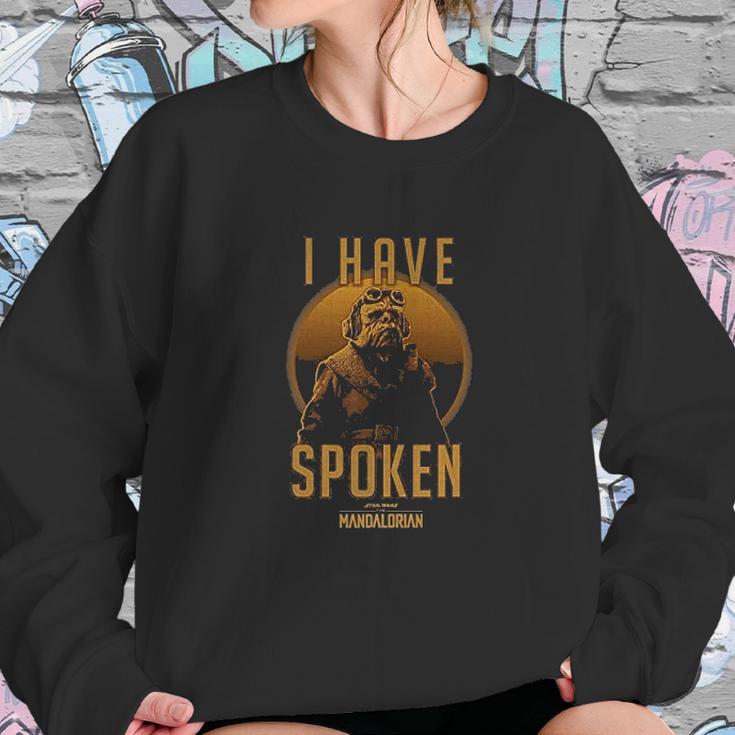 Star Wars The Mandalorian Kuiil I Have Spoken Circle Sweatshirt Gifts for Her