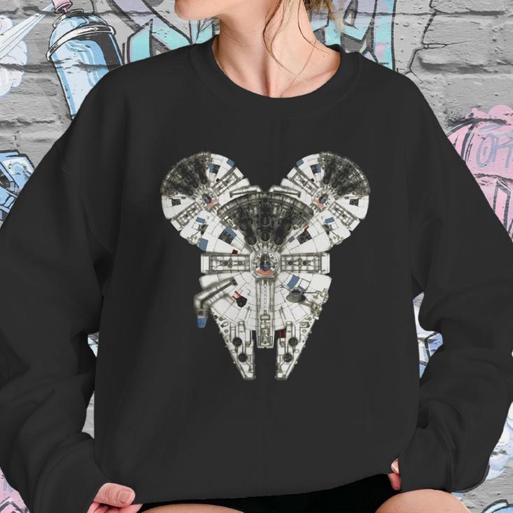 Star Wars Mousenium Falcon Sweatshirt Gifts for Her