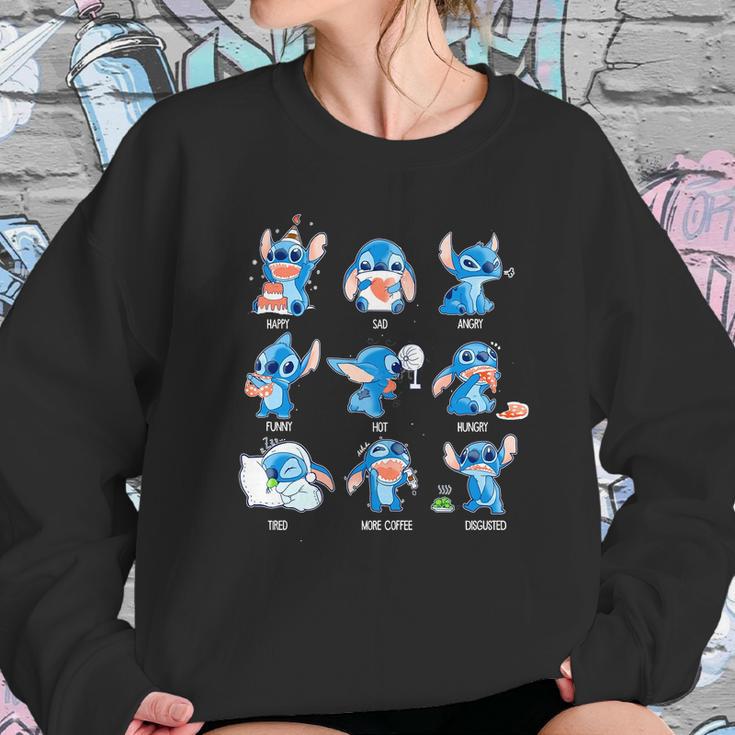 Stitch Today I Feel Sweatshirt Gifts for Her