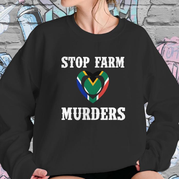 Stop Farm Murders Sweatshirt Gifts for Her