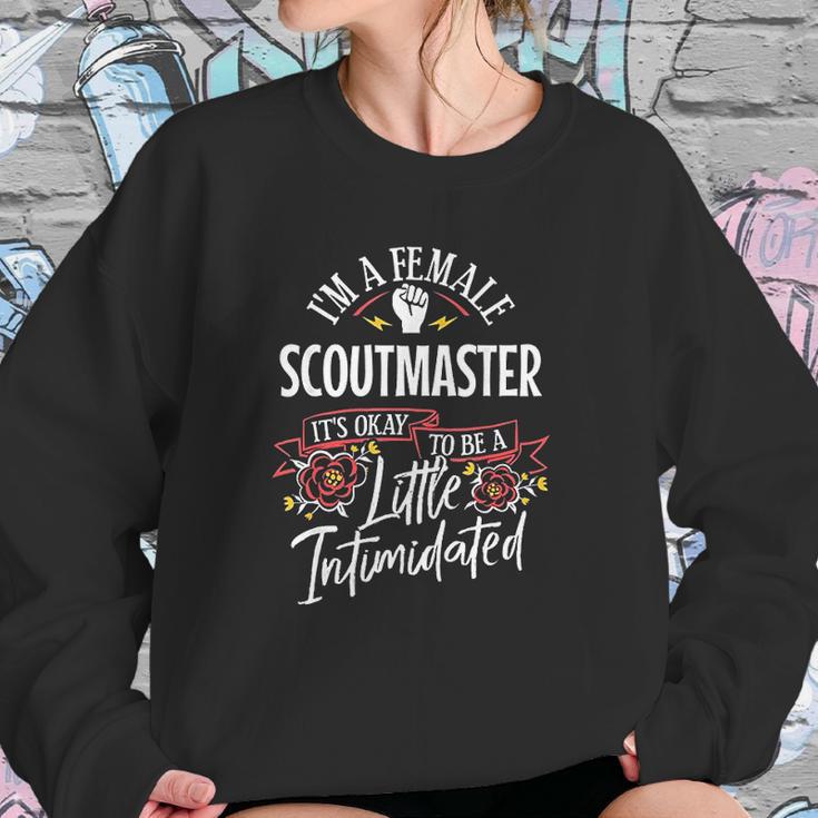 Strong Woman Scoutmaster Sweatshirt Gifts for Her