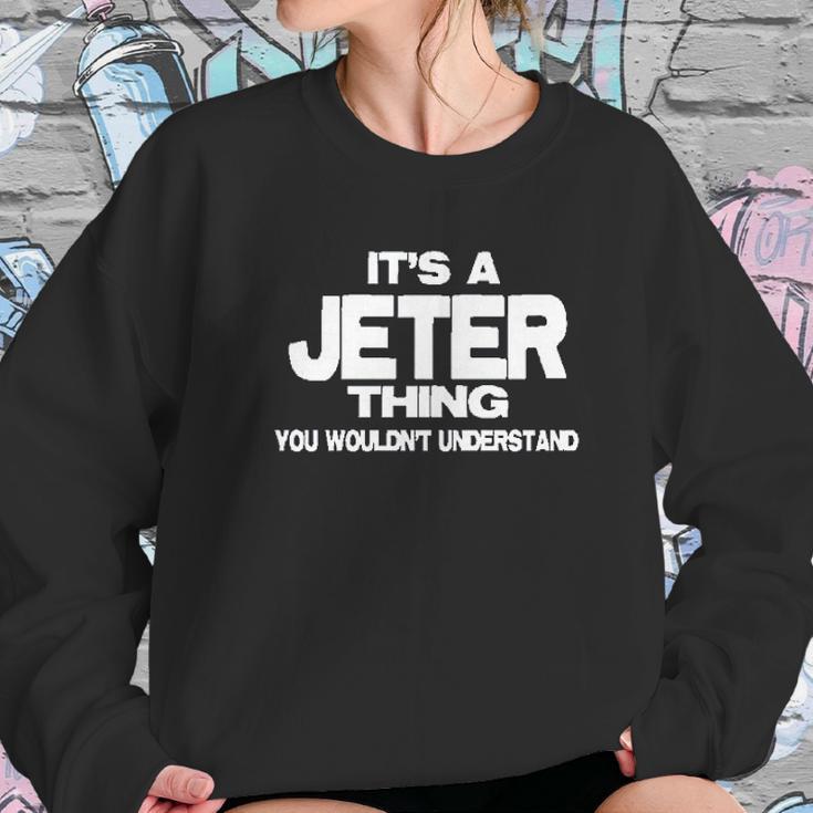 Stuff With Attitude Jeter Thing Navy Sweatshirt Gifts for Her