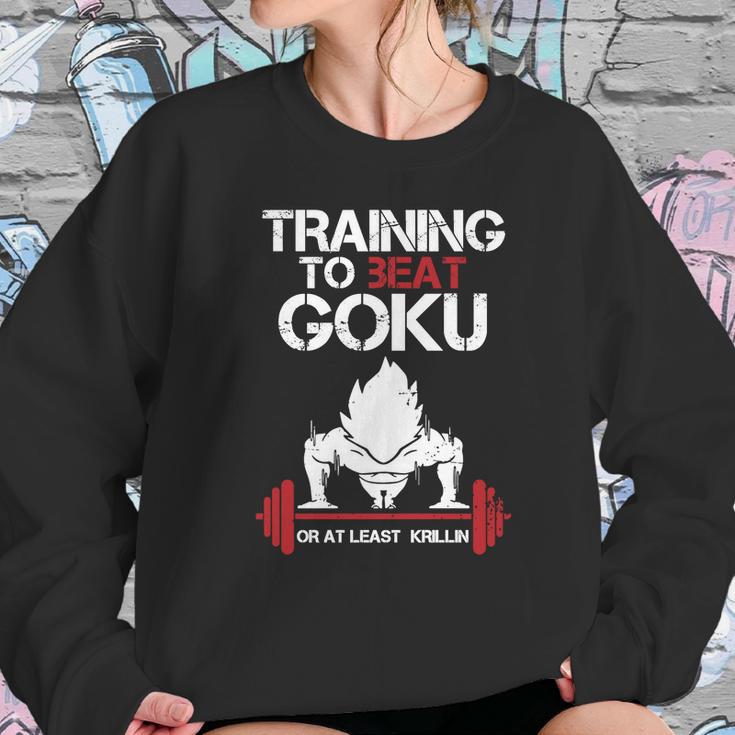 Super Saiyan Goku Training GymShirt T-Shirt Sweatshirt Gifts for Her