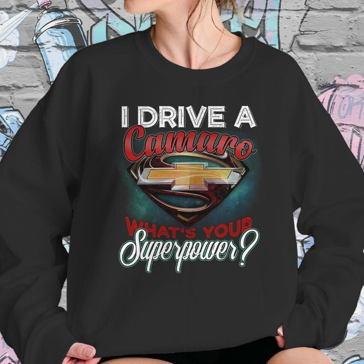 Superpower Camaro Sweatshirt Gifts for Her