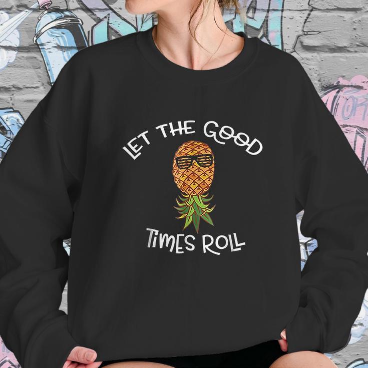 Swingers Lifestyle Party Upside Down Pineapple Sweatshirt Gifts for Her