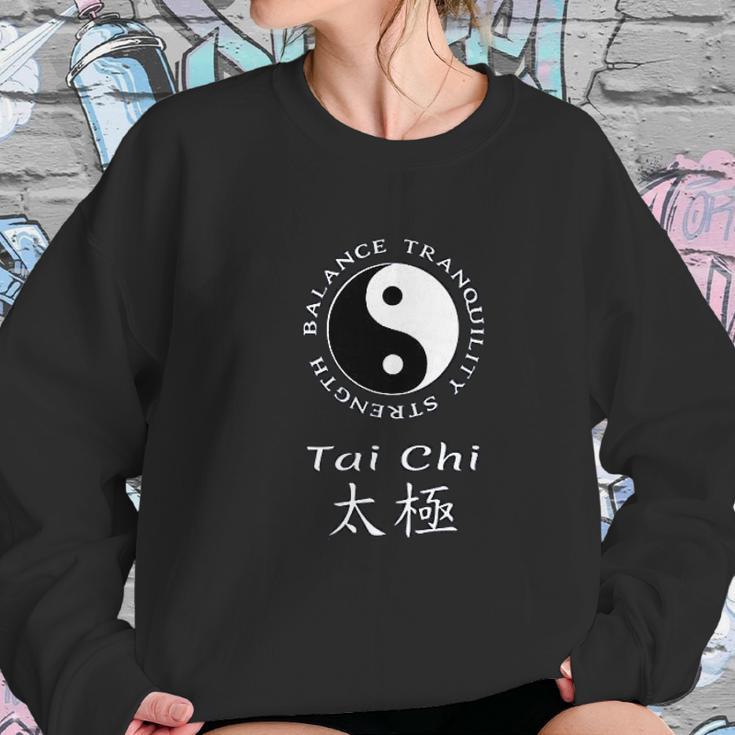 Tai Chi Chuan Chinese Martial Arts Yin Yang Sweatshirt Gifts for Her