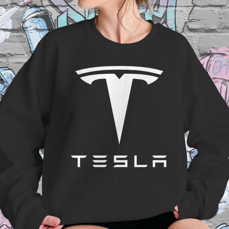 Tesla Logo Merchandise Shirt Sweatshirt Gifts for Her