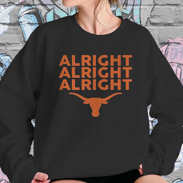 Texas Longhorns Alright Alright Alright Apparel Sweatshirt Gifts for Her