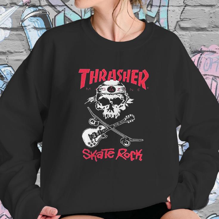 Thrasher Skate Rock Sweatshirt Gifts for Her