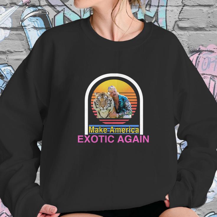 Tiger King Joe Exotic Make America Exotic Again 2020 Sweatshirt Gifts for Her