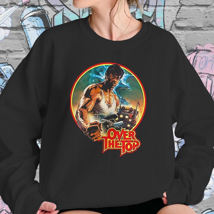 Over The Top Lincoln Hawk Stallone Retro Sweatshirt Gifts for Her