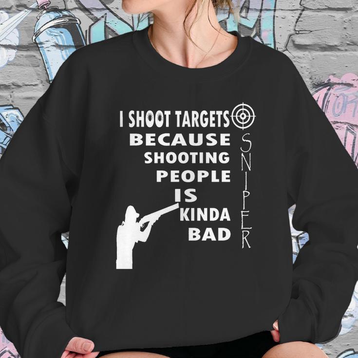 Trap Shooting Shirt Funny Skeet Shooting Shirt Sweatshirt Gifts for Her