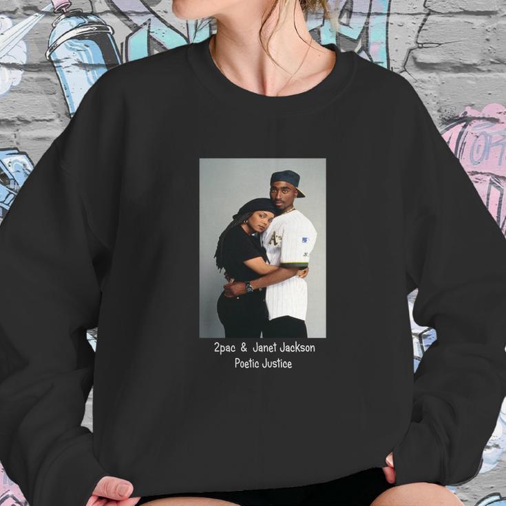 Tupac 2Pac & Janet Jackson Poetic Justice Sweatshirt Gifts for Her