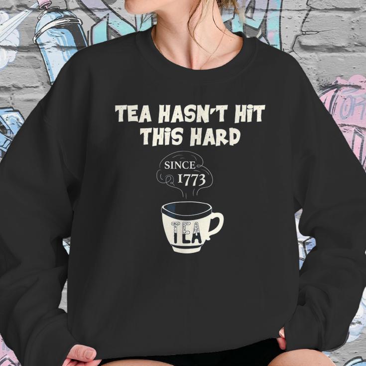 Twisted Tea Hasnt Hit This Hard Since 1773 Funny Sweatshirt Gifts for Her