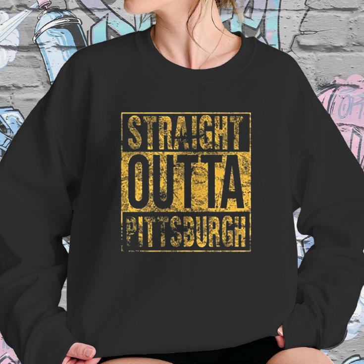 Ugp Campus Apparel Straight Outta Hometown Pride Mens Sweatshirt Gifts for Her