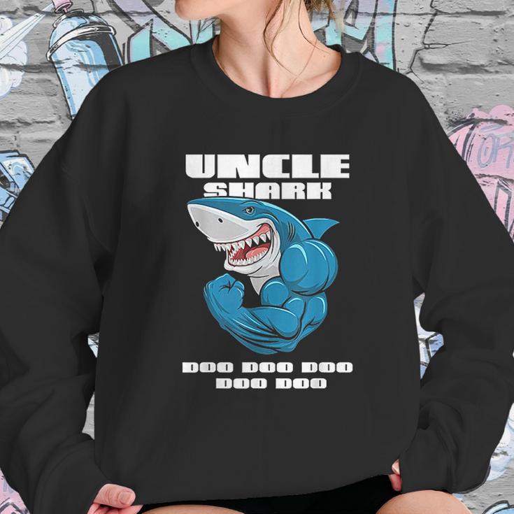 Uncle Shark Doo Doo Doo Sweatshirt Gifts for Her