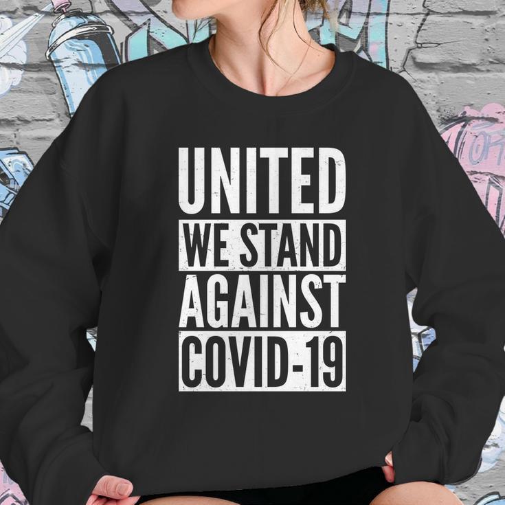 United We Stand Against Covid-19 Sweatshirt Gifts for Her