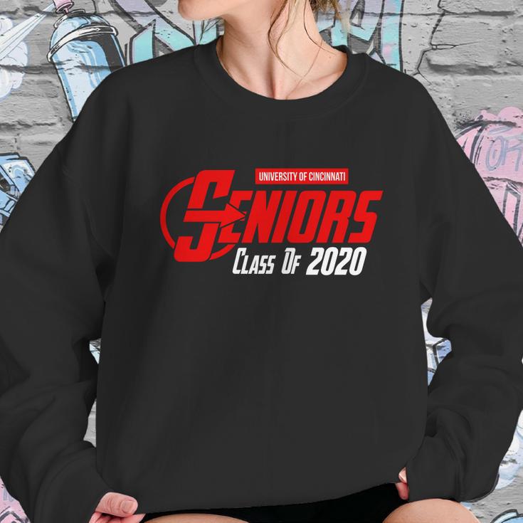 University Of Cincinnati Seniors Class Of 2020 Superhero Graduation Sweatshirt Gifts for Her