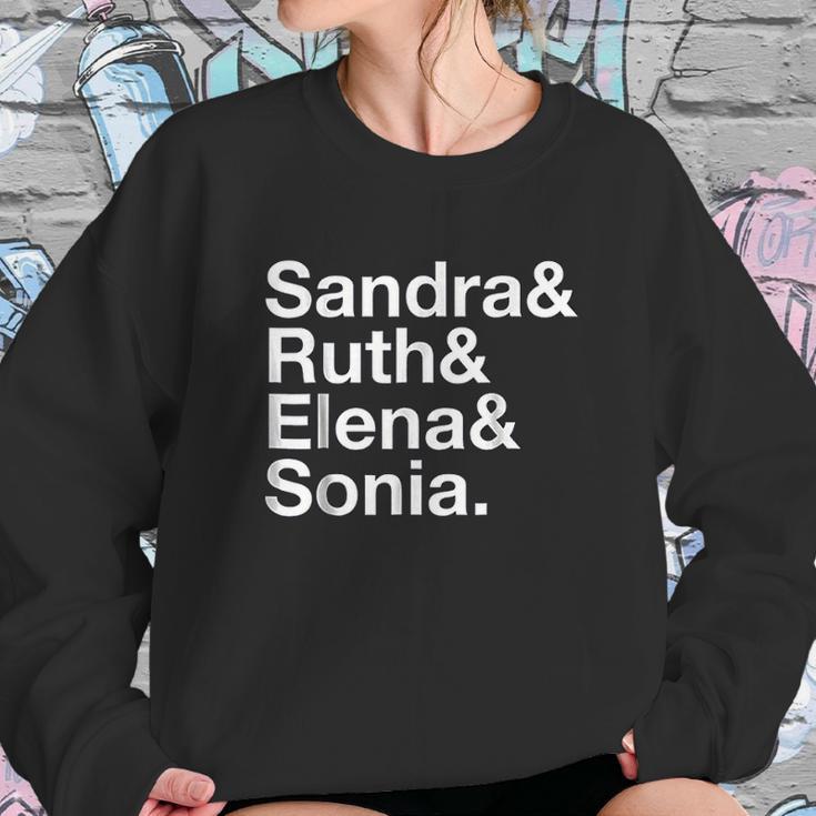 Us Supreme Court Female Justices Ruth Bader Ginsburg Sweatshirt Gifts for Her