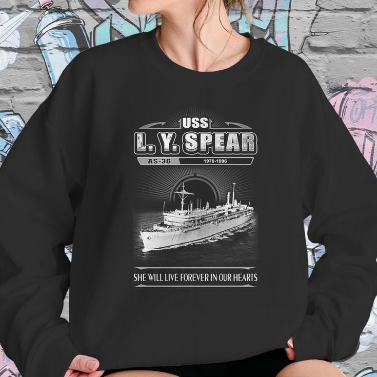 Uss L Y Spear As 36 She Will Live Forever In Our Heart Sweatshirt Gifts for Her