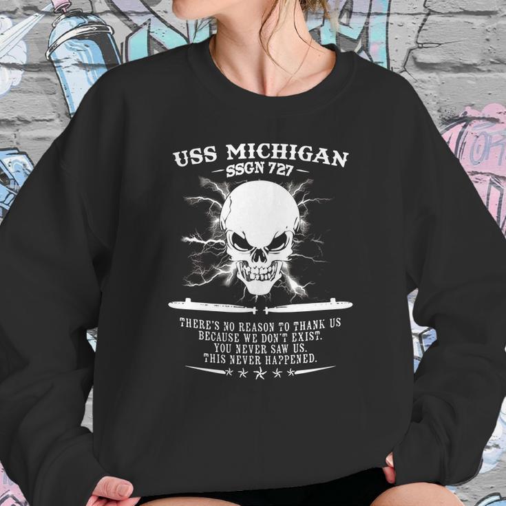 Uss Michigan Ssgn 727 Sweatshirt Gifts for Her