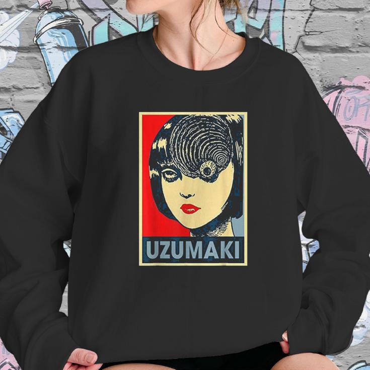 Uzumaki Junji Ito Japanese Horror Vintage Sweatshirt Gifts for Her