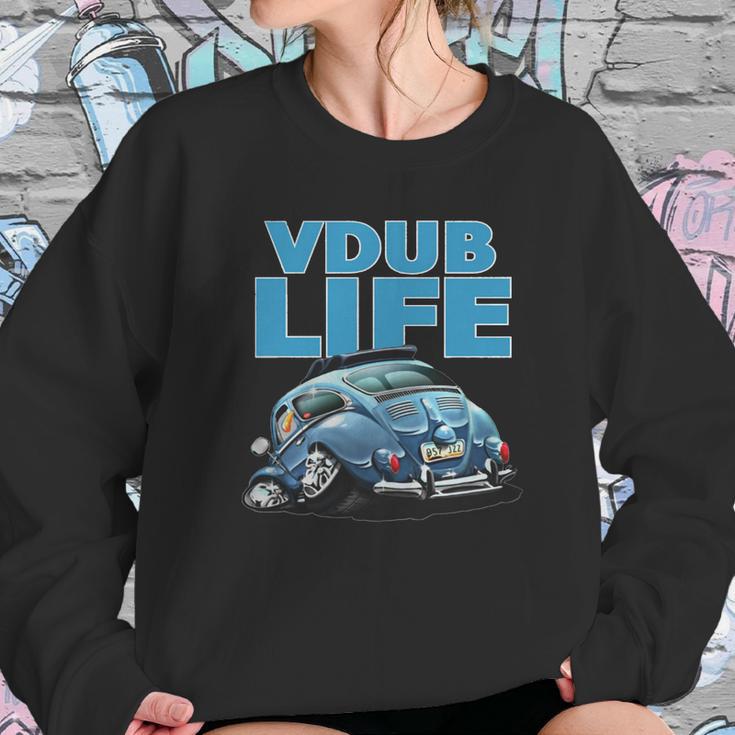 Vdub Life Duel Sided Volkswagen Vw Lifestyle Tees Hoodies And More Sweatshirt Gifts for Her