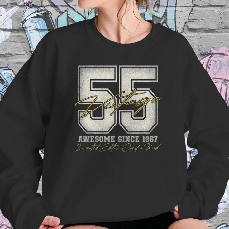 Vintage 1967 Limited Edition 1967 55 Years Old 55Th Birthday Sweatshirt Gifts for Her