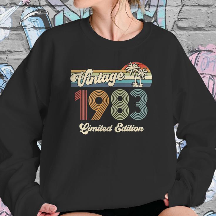 Vintage 1983 38Th Birthday Limited Edition 38 Years Old Sweatshirt Gifts for Her