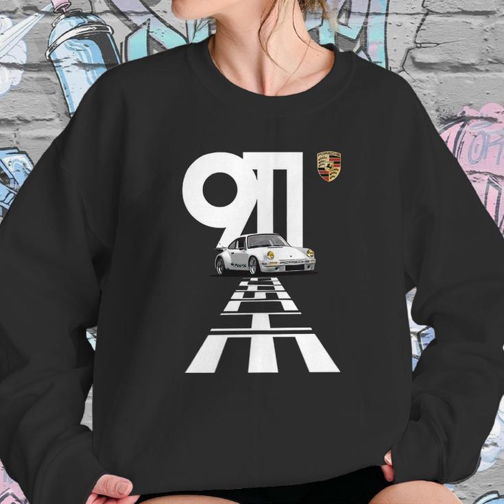 Vintage 911 Porsche Racing Car Sweatshirt Gifts for Her