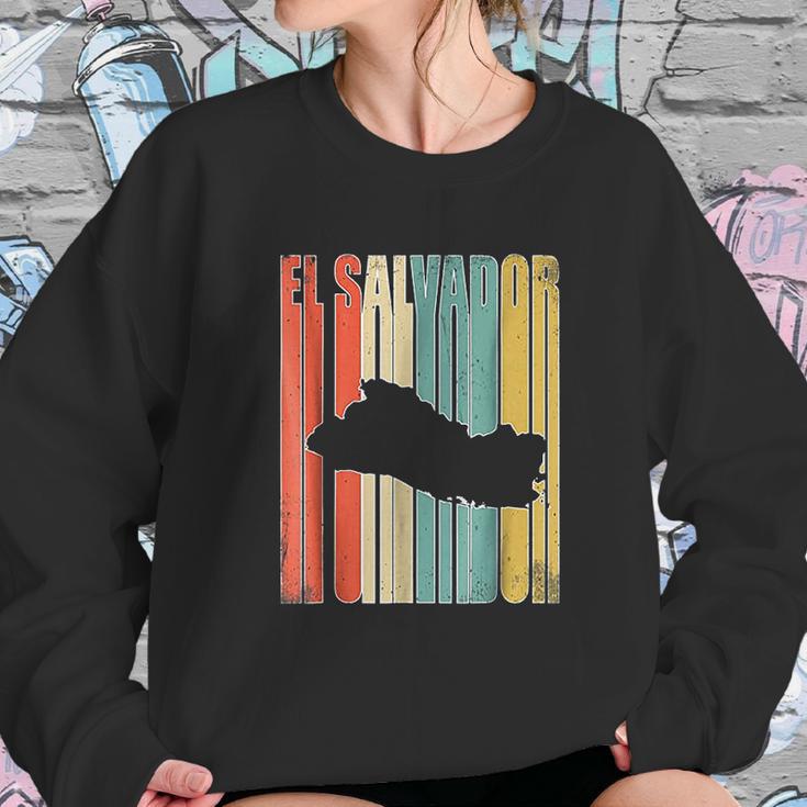 Vintage El Salvador Sweatshirt Gifts for Her