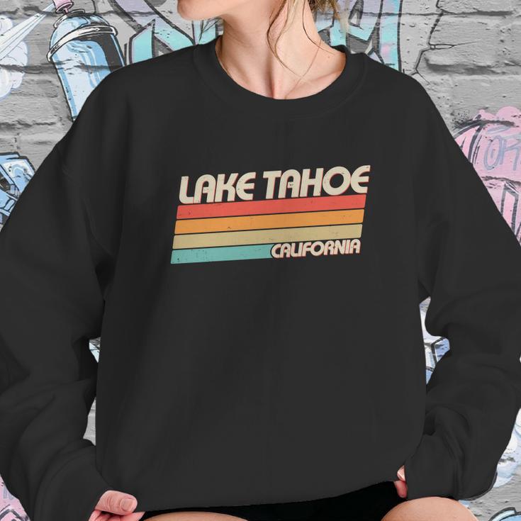 Vintage Lake Tahoe California Logo Sweatshirt Gifts for Her